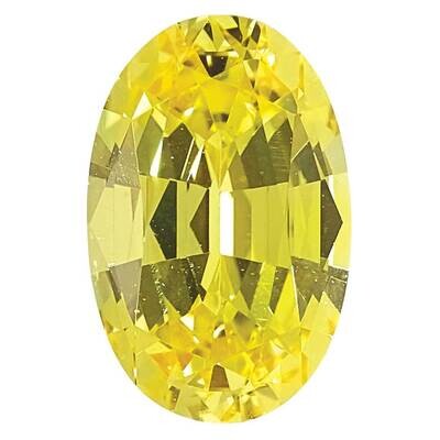 Canary Yel Sapph Natural 6x4mm Oval Gem Qual SA-0604-OVF-YN-GEM, MPN: SA-OVF-YN-GEM,