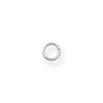 20 Gauge 5.5mm Round Jump Ring Setting 14k White Gold WG2857, MPN: WG2857,