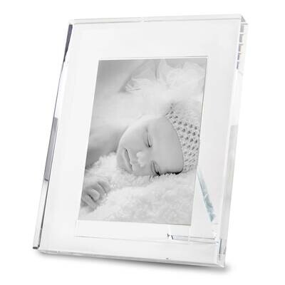 Crystal Glass 5X7 Photo Picture Frame GM19982, MPN: GM19982, 820036023305