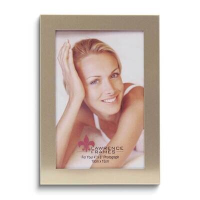4x6 Brushed Gold Aluminum Picture Frame GM14240, MPN: GM14240, 751148067874