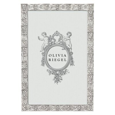 Olivia Riegel Silver Remy 4 x 6 Inch Picture Frame RT2755, MPN: RT2755, 850188008400