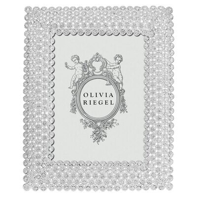 Olivia Riegel Silver Alexis 5 x 7 Inch Picture Frame RT1341, MPN: RT1341,