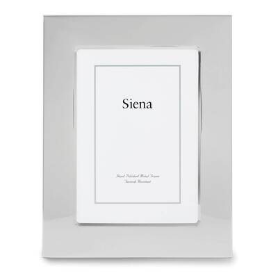 Silver-plated Plain Wide 4 x 6 Inch Picture Frame GM22463, MPN: GM22463, 820036024937
