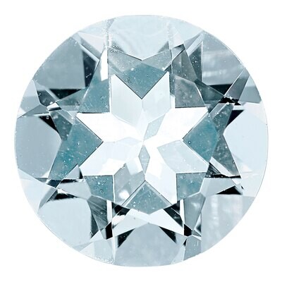 Aquamarine 2mm Round AA Quality Gemstone AQ-0200-RDF-AA, MPN: AQ-0200-RDF-AA,