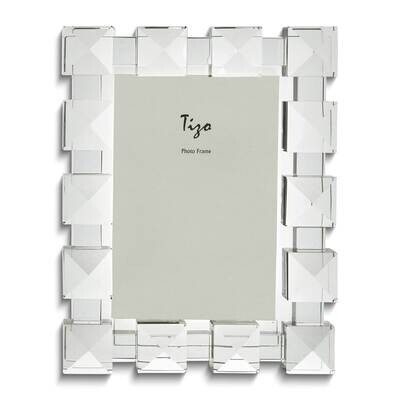 Crystal Glass Cube Design 4 x 6 Inch Photo Picture Frame GM26050, MPN: GM26050, 820036025354