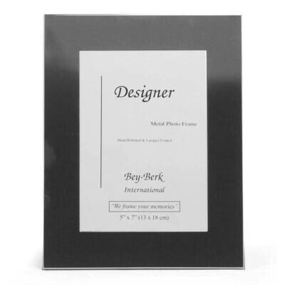 Gunmetal-plated 5 x 7 Inch Photo Picture Frame GM21554, MPN: GM21554, 797140290056