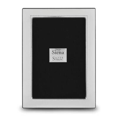 Beaded Edge 4X6 Photo Picture Frame Sterling Silver GM19927, MPN: GM19927,