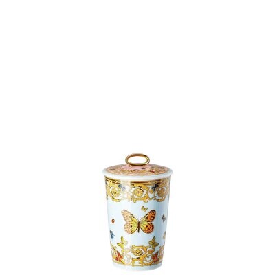 Versace Le jardin de Scented Votive Candle with Lid 5 1/2 Inch, MPN: 14402-409609-24868, 7909551098…