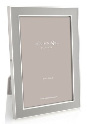 Addison Ross Chiffon Enamel Picture Frame 4 x 6 Inch Silver-plated FR0944, MPN: FR0944, UPC/EAN: 50…