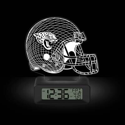 Game Time Jacksonville Jaguars LED 3D Illusion Alarm Clock GM25317-JAC, MPN: GM25317-JAC, 810068141…