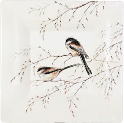 Gien Les Oiseaux De La Foret Square Candy Tray Xl 1854C1XL01, MPN: 1854C1XL01, 3660838019840
