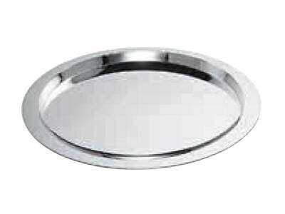 Ercuis Saturne Round Tray 0.75 Inch Stainless Steel F444460-35, MPN: F444460-35, 8014808128653