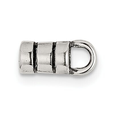Antiqued Eye Component Sterling Silver SS3500, MPN: SS3500,
