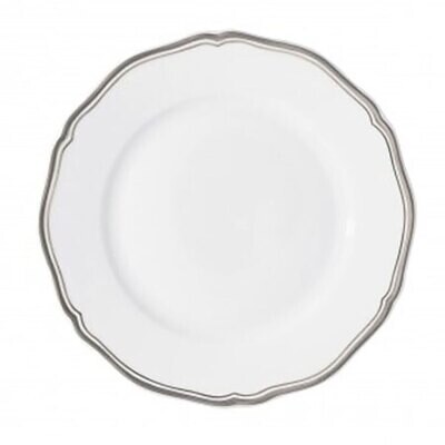 Raynaud Polka Platine Salad Cake Plate 0636-01-101019, MPN: 0636-01-101019, 3660006693087