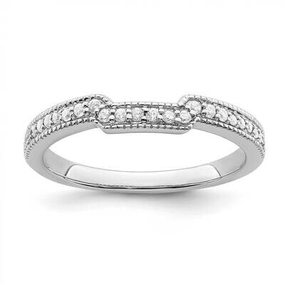 Si1/Si2, G H I, Wedding Band 14k White Gold Lab Grown Diamond RM7883B-017-WLG, MPN: RM7883B-017-WLG…
