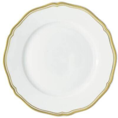 Raynaud Polka Gold Or Salad Cake Plate, MPN: 0441-01-101019, 3660006550229
