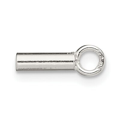 8.2 x 2.3mm Crimp End Sterling Silver SS3727, MPN: SS3727,