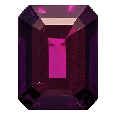 Rhodolite Garnet 9X7mm Emerald Cut AA Quality Gemstone RG-0907-OCE-AA, MPN: RG-0907-OCE-AA,