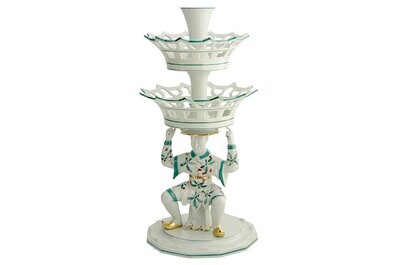 Mottahedeh Famille Verte Epergne Large S2708F, MPN: S2708F,