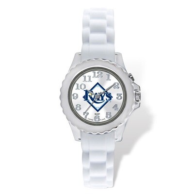 Tampa Bay Rays Flash White Watch Strap Youth XWM2345, MPN: XWM2345, 846043153903
