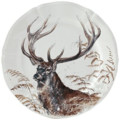 Gien Sologne Dessert Plate Stag 1631ADE726, MPN: 1631ADE726, 840769009469
