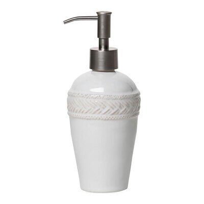 Juliska Le Panier Whitewash Soap Lotion Hand Sanitizer Dispenser KHV04/10, MPN: KHV04/10, 810034839…