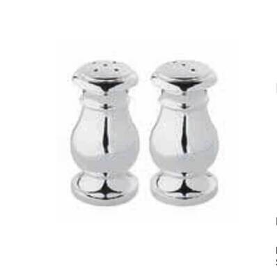 Ercuis Regards Salt And Pepper Shakers 2.75 Inch Silver Plated F521225-02, MPN: F521225-02, 7909550…