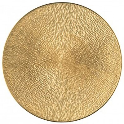 Raynaud Mineral Or Buffet Plate Completely Engraved Yellow Gold 0342-24-113032, MPN: 0342-24-113032…