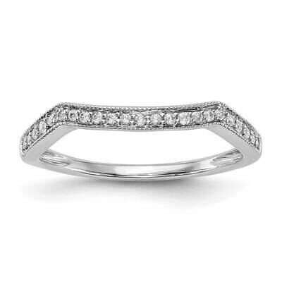Diamond Wedding Band 14k White Gold RM2396B-011-WAA, MPN: RM2396B-011-WAA,