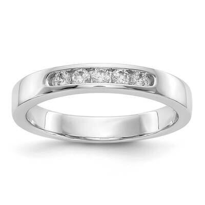 5-Stone Diamond Channel Band 14k White Gold RM3276B-020-WAA, MPN: RM3276B-020-WAA, 191101809286