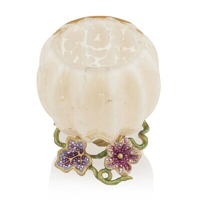 Jay Strongwater Carmella Leaf and Vine Candle Holder SDH2459-256, MPN: SDH2459-256,
