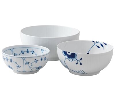 Royal Copenhagen Gifts With History Set of 3 Bowls 1017565, MPN: 1017565, 5705140706519