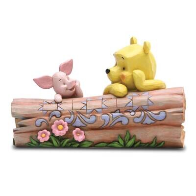 DISNEY TRADITIONS Pooh and Piglet by a Log GM23460, MPN: GM23460, 28399219292