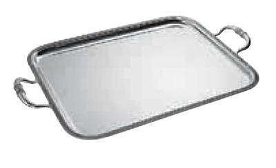 Ercuis Trianon Rectangular Serving Tray With Handles 25.625 x 19.625 Inch Silver Plated F51T450-65,…