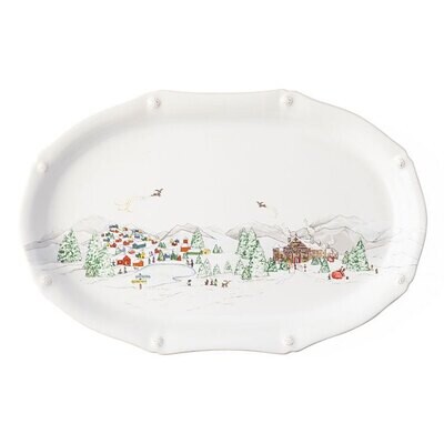 Juliska Berry &amp; Thread North Pole 17 Inch Platter JN73/88, MPN: JN73/88, 810882036383