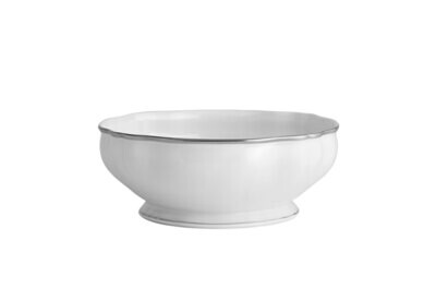 Robert Haviland Colette Platinum Salad Bowl HP438259, MPN: HP438259,