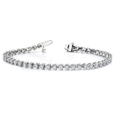 Diamond tennis bracelet 14k White Gold X2840WAA, MPN: X2840WAA, 883957049434