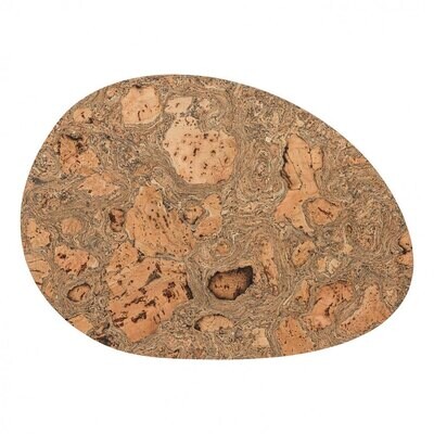 Casafina Cork Collection Set of 4 Egg Shape Place Mats CK12106-IG, MPN: CK12106-IG, 840289034644
