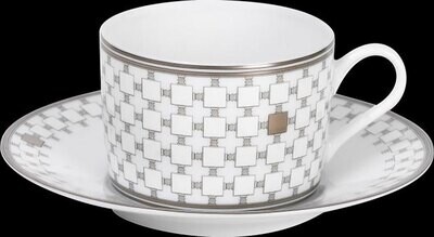J. Seignolles Home Gold Tea Cup and Saucer JS171322, MPN: JS171322,
