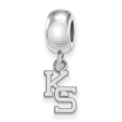 Kansas State University Bead Charm Extra Small Dangle Sterling Silver SS058KSU, MPN: SS058KSU, 8867…