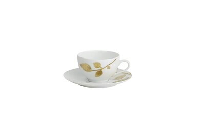 Robert Haviland Daphne White Tea Cup and Saucer HP16322-WH, MPN: HP16322-WH,