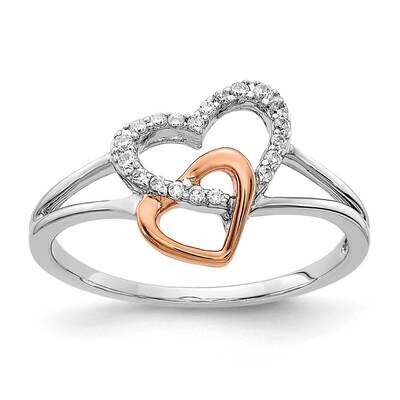 14K White Rose Gold Diamond Ring 14k White Gold RM5722-013-WRA, MPN: RM5722-013-WRA, 883957718583