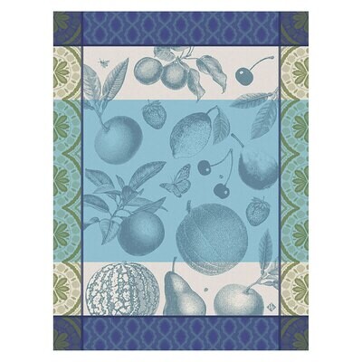 Le Jacquard Francais Arriere-Pays Blue Tea Towel 24 x 31 Inch 27416 Set of 4, MPN: 27416, 366026927…