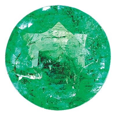 Emerald 2.75mm Round A Quality Gemstone EM-0275-RDF-A, MPN: EM-0275-RDF-A,