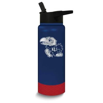 Collegiate Univeristy of Kansas Stainless JR Water Bottle GM26111-UKS, MPN: GM26111-UKS, 1955680371…