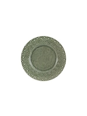 Bordallo Pinheiro Flora Greyish Green Dessert Plate 65030187, MPN: 65030187, 5600413628805