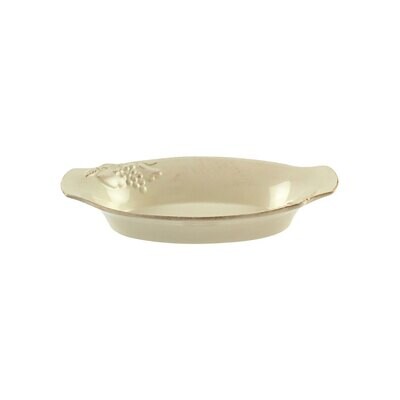 Casafina Madeira Harvest Vanilla Creme Oval Gratin Medium MA243-CRM, MPN: MA243-CRM, 840289012109