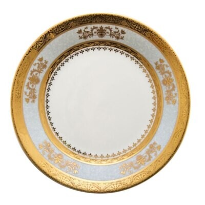 Deshoulieres Orsay Powder Blue Bread &amp; Butter Plate APP-RI6289, MPN: APP-RI6289, 3104360047846