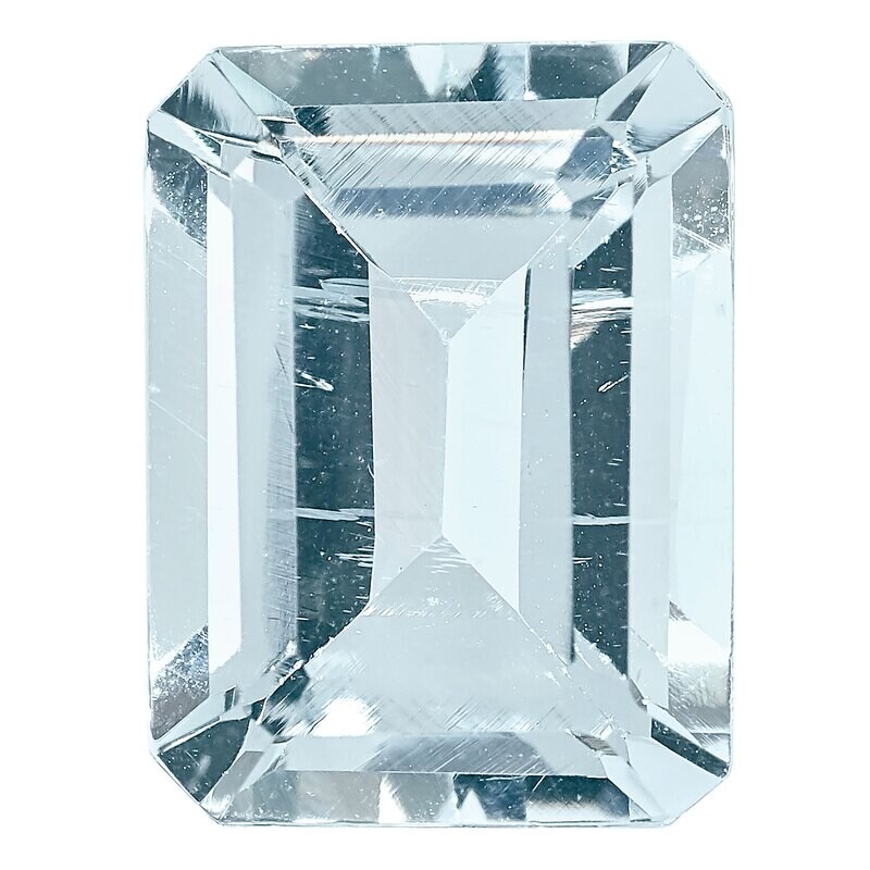 Aquamarine 5X3mm Emerald Cut A Quality Gemstone AQ-0503-OCE-A, MPN: AQ-0503-OCE-A,