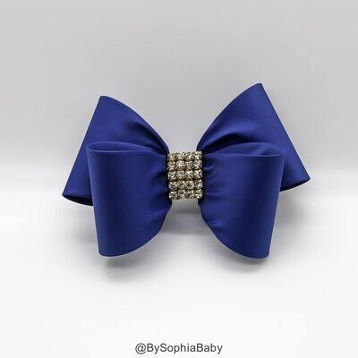Royal Blue Hair Clip Blue Bow Hair Clip Bow Hair Clip Toddler Blue Hair Clip Girls Bow Hair Clip Bi…